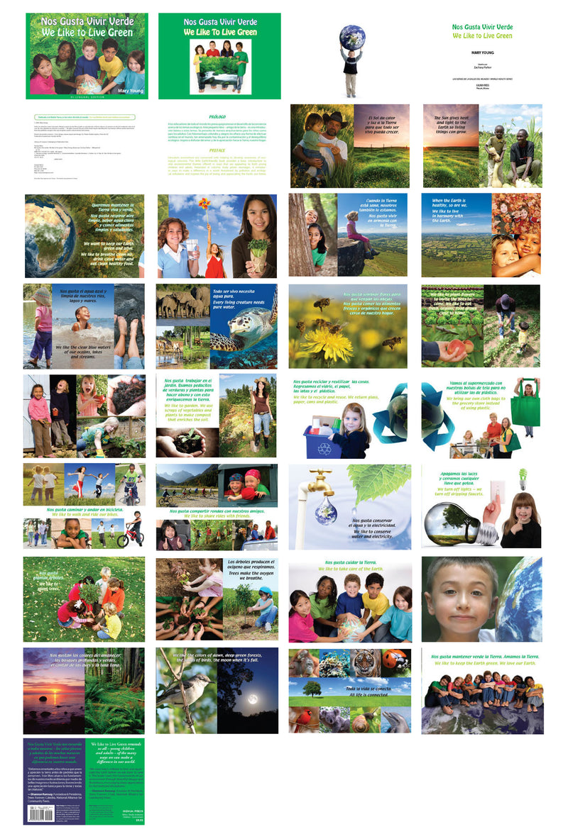 We Like to Live Green (Bilingual)